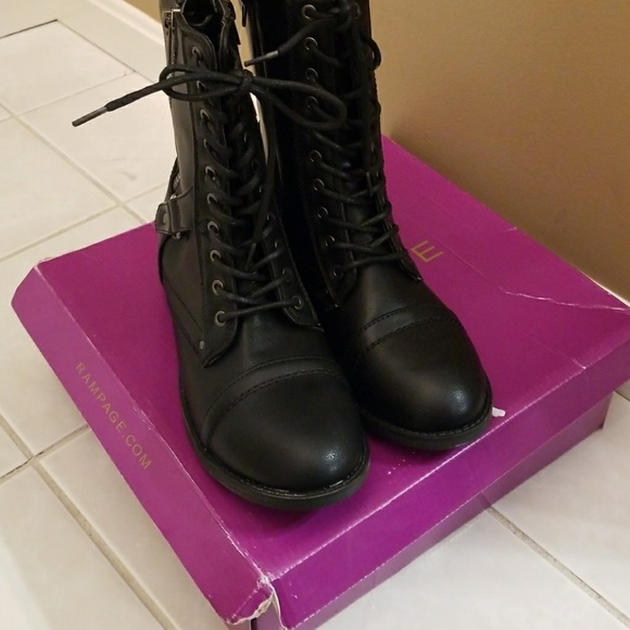 rampage kellin combat boot